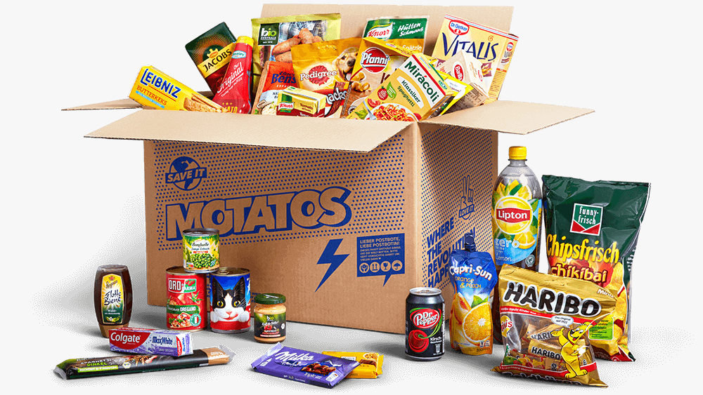 Eine Box mit unseren Produkten